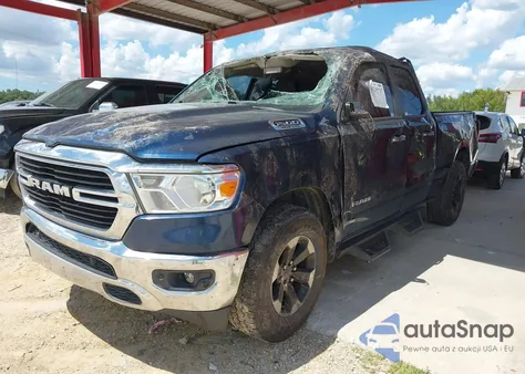 2020 Ram 1500 из США, поврежденный, VIN 1C6SRFBT3LN268046